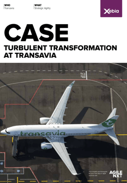 Agile transformation at Transavia by Xebia