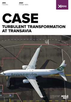 Agile Strategy Transavia Xebia