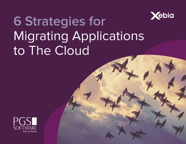 Visual 6 strategies for Migrating applications to the cloud