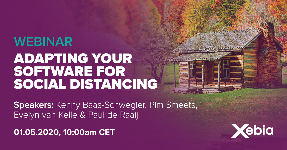Webinar - Adapting your software for distancing v1