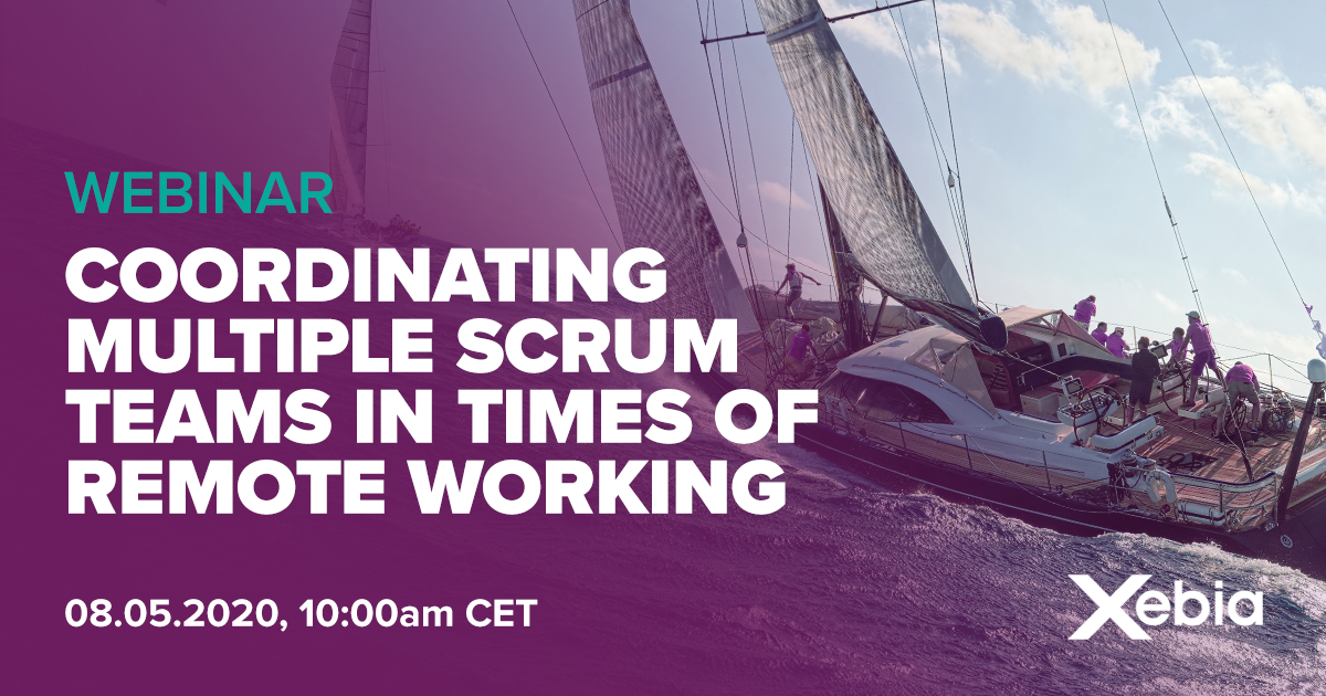 Webinar - Coordinating multiple Scrum teams in times of remote working - How to stay in control of the situation v1