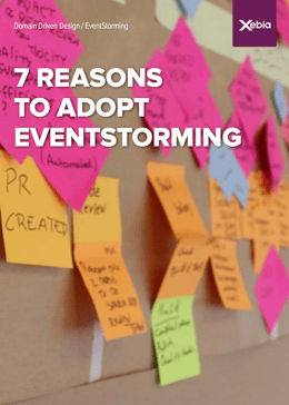 front page - 7 reasons eventstorming