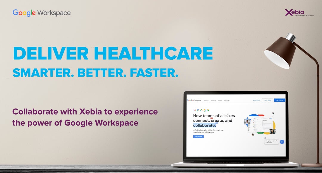 xebia x google workspace laptop